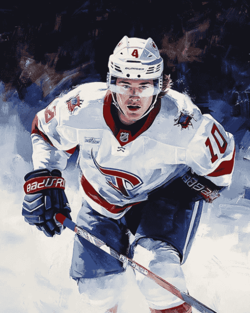 Jesperi Kotkaniem Ice Hockey Star Diamond Painting