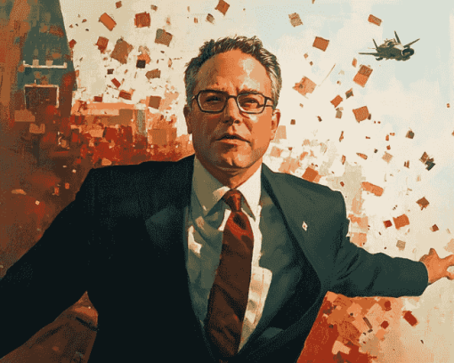 Joel Wachs Politician Diamond Painting