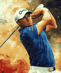 Jordan Spieth Famous Golfer Diamond Painting