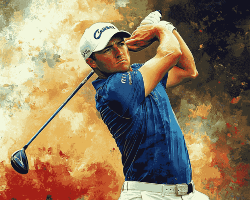 Jordan Spieth Famous Golfer Diamond Painting