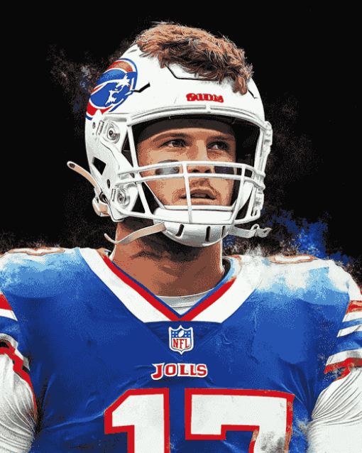 Josh Allen Buffalo Bills Diamond Painting