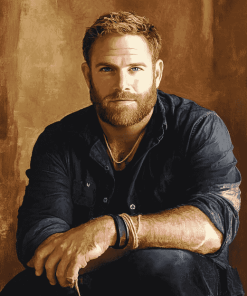 Josh Gates Famous Host Diamond Painting