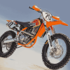 KTM 450 Adventure Motorbike Diamond Painting