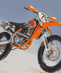 KTM 450 Adventure Motorbike Diamond Painting