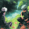 Kakashi and Gojo Anime Diamond Painting