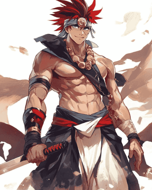 Kamina Anime Adventure Diamond Painting