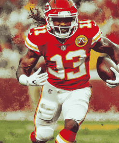 Kansas City Chiefs Football Star Diamond Painting