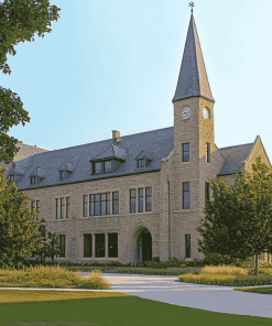 Kansas State University Buildings Diamond Painting