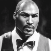 Karl Malone Black and White Diamond Painting