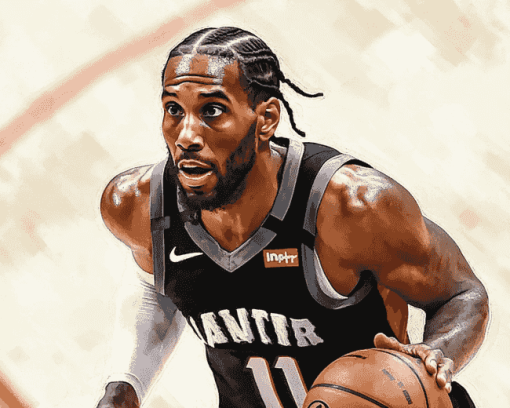 Kawhi Leonard Basketball Legend Diamond Painting