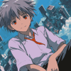 Kaworu Nagisa Anime Diamond Painting