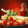 Ketchup Tomato Diamond Painting