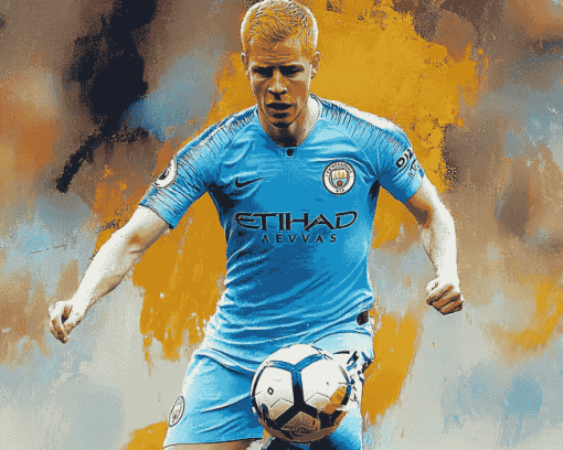 Kevin De Bruyne Football Star Diamond Painting