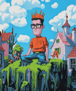 King Of The Hill Animation Diamond Painting