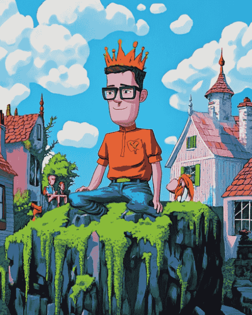 King Of The Hill Animation Diamond Painting