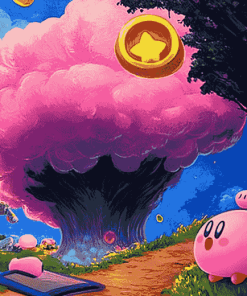 Kirby Animation Diamond Painting