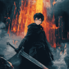 Kirito Anime Adventure Diamond Painting