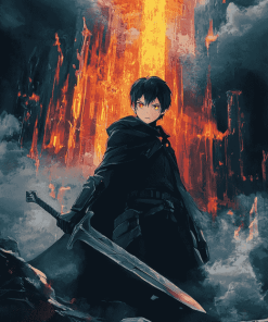 Kirito Anime Adventure Diamond Painting