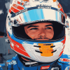 Kyle Larson Racing Diamond Painting