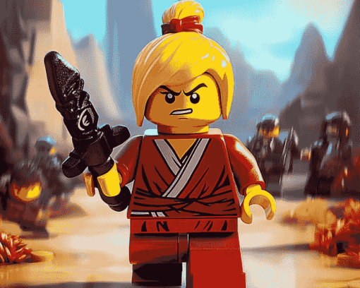 LEGO Ninjago Animation Diamond Painting