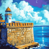 La Garita Puerto Rico Beacon Diamond Painting