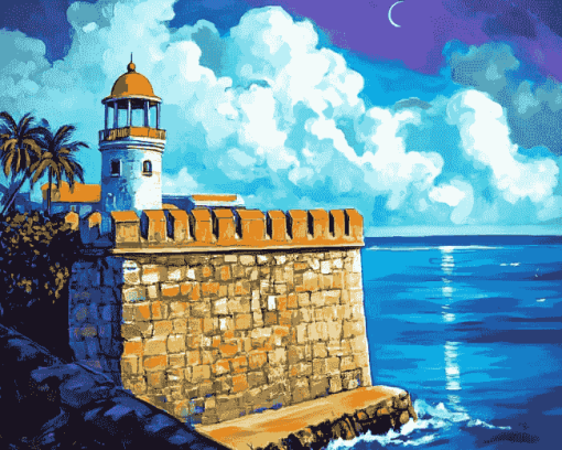 La Garita Puerto Rico Beacon Diamond Painting