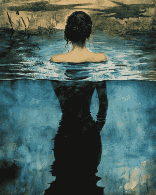 Lady In The Water Movie Diamond Painting