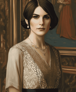 Lady Mary Movie Portrait Diamond Painting