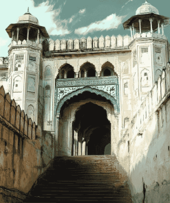 Lahora Fort Pakistan Diamond Painting