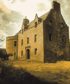 Lallybroch Castle Building Diamond Painting