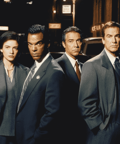 Law And Order Iconic Characters Diamond Painting