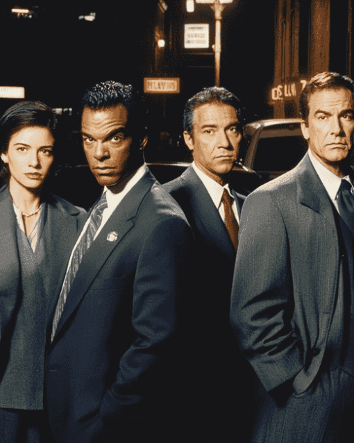 Law And Order Iconic Characters Diamond Painting