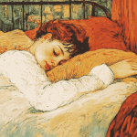 Le Lit Toulouse Lautrec Vintage Diamond Painting