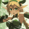 Leafa Anime Character Diamond Painting