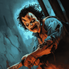 Leatherface Horror Movie Diamond Painting