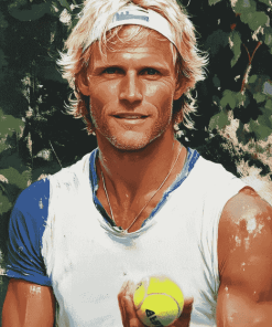 Legendary Bjorn Borg Diamond Painting