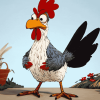 Leghorn Foghorn Cartoon Diamond Painting