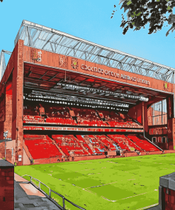 Liverpool Anfield Stadium Landscape Diamond Painting