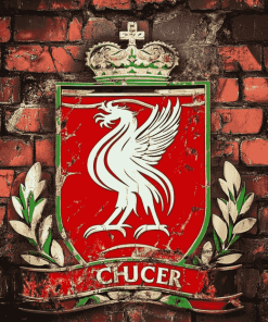 Liverpool FC Club Emblem Diamond Painting