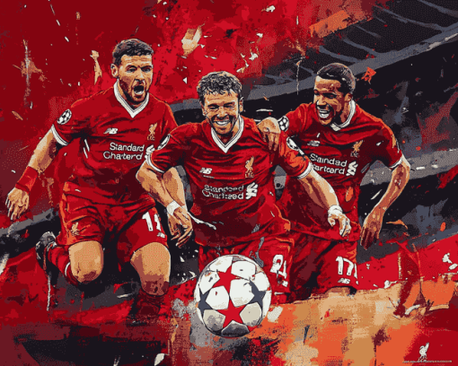 Liverpool Footballers Diamond Painting