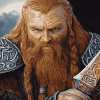 Lord of the Rings Gimli Diamond Painting