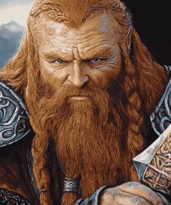 Lord of the Rings Gimli Diamond Painting