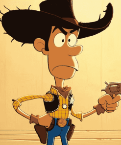 Lucky Luke Cartoon Diamond Painting