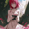 Lucy Elfen Lied Anime Diamond Painting