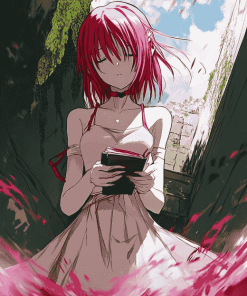 Lucy Elfen Lied Anime Diamond Painting