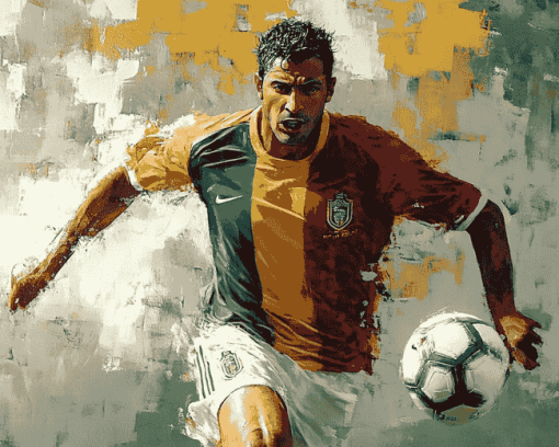 Luis Figo Football Legend Diamond Painting