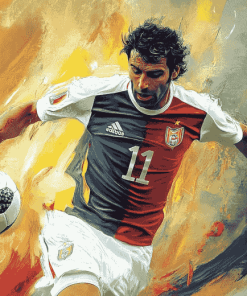 Luis Figo Legendary Footballer Diamond Painting