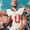 Mac Jones American Football Diamond Painting