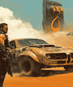 Mad Max Action Movies Diamond Painting