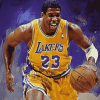 Magic Johnson Basketball Legend Diamond Painting